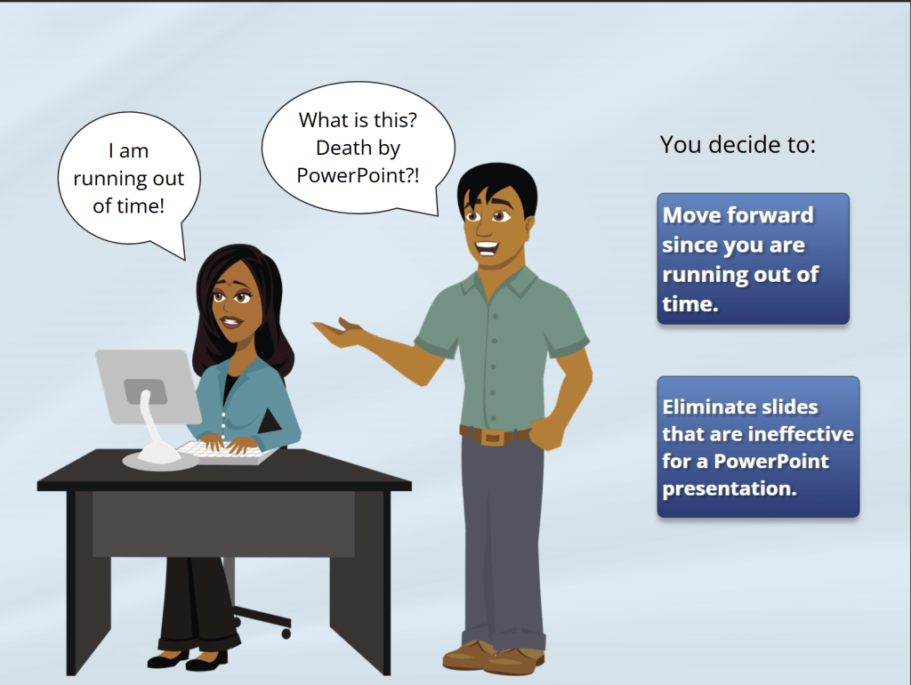 Image of screen in artifact